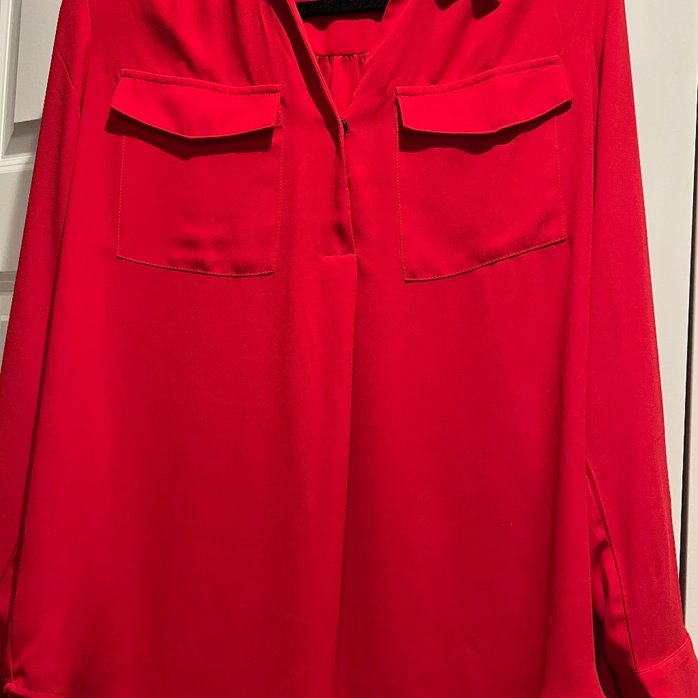 Ann Taylor camp shirt blouse